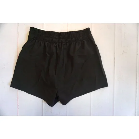 SO Juniors Athleisure Black Luxe Lined Shorts - Size S, NWT - Picture 4 of 6